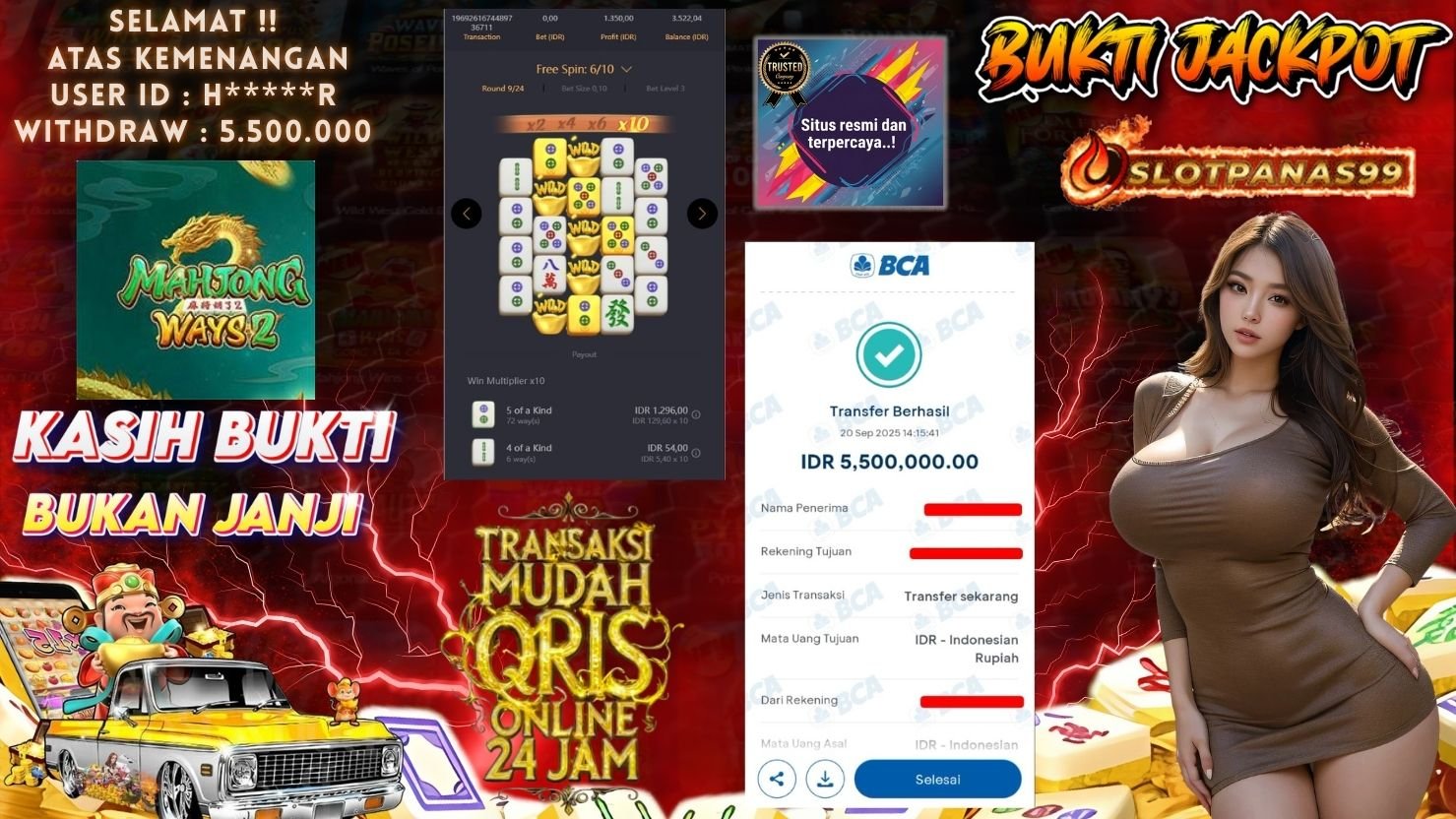 SLOTPANAS99 JACKPOT SLOT MAHJONG WAYS 2 